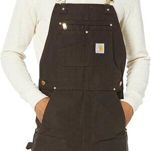 Men's CARHARTT Relaxed Fit Duck Bib Overalls R01-M (36x32)